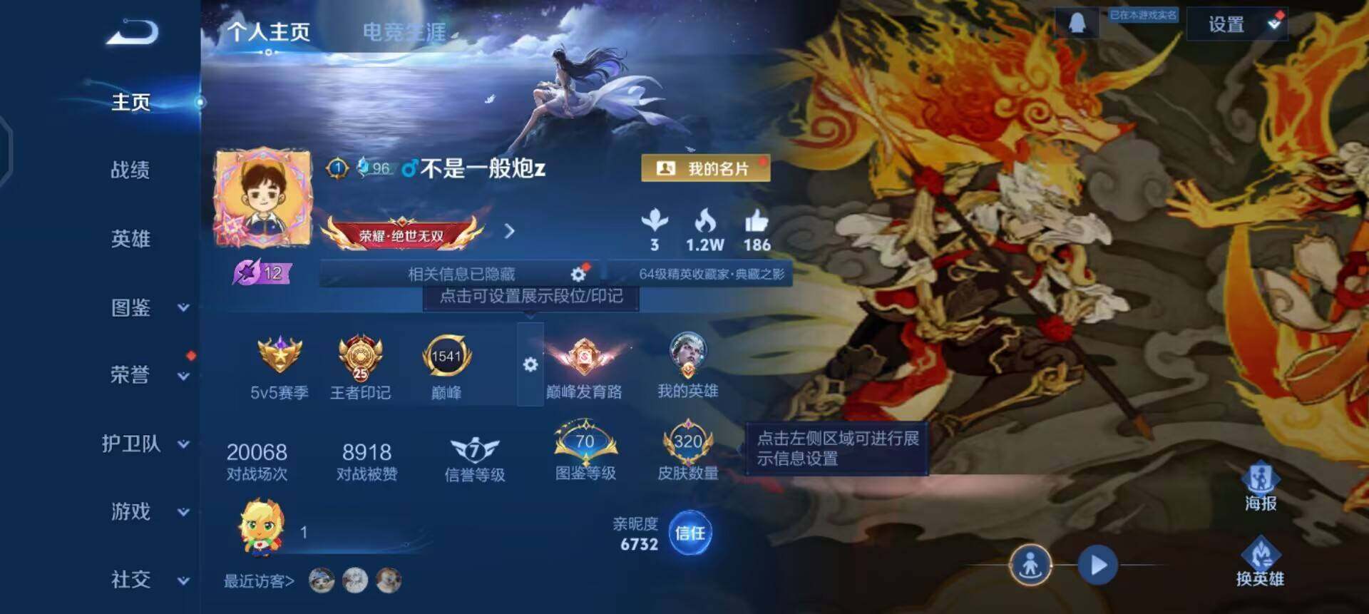 WZQM4269403王者荣耀账号详情图3