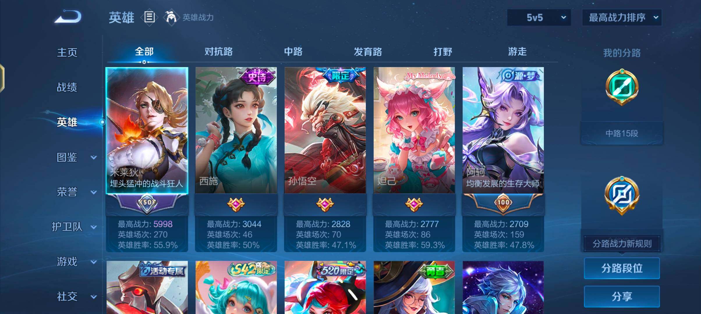 WZJZ4270246王者荣耀账号详情图6 WZJZ4270246王者荣耀账号详情图6