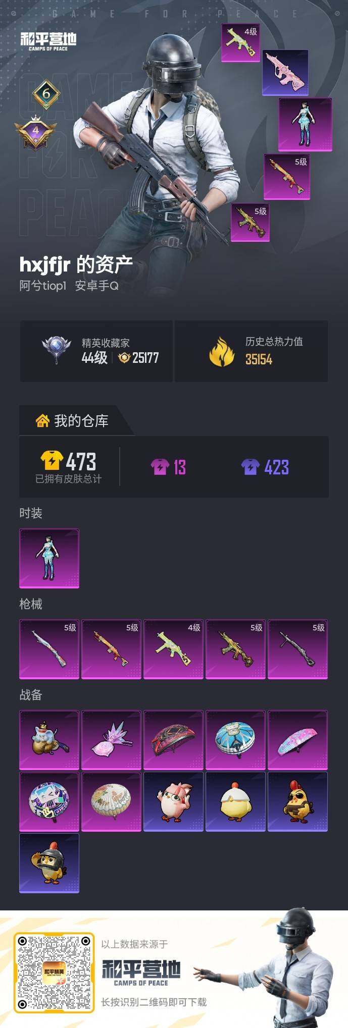 HPLX4148320和平精英账号详情图12 HPLX4148320和平精英账号详情图12