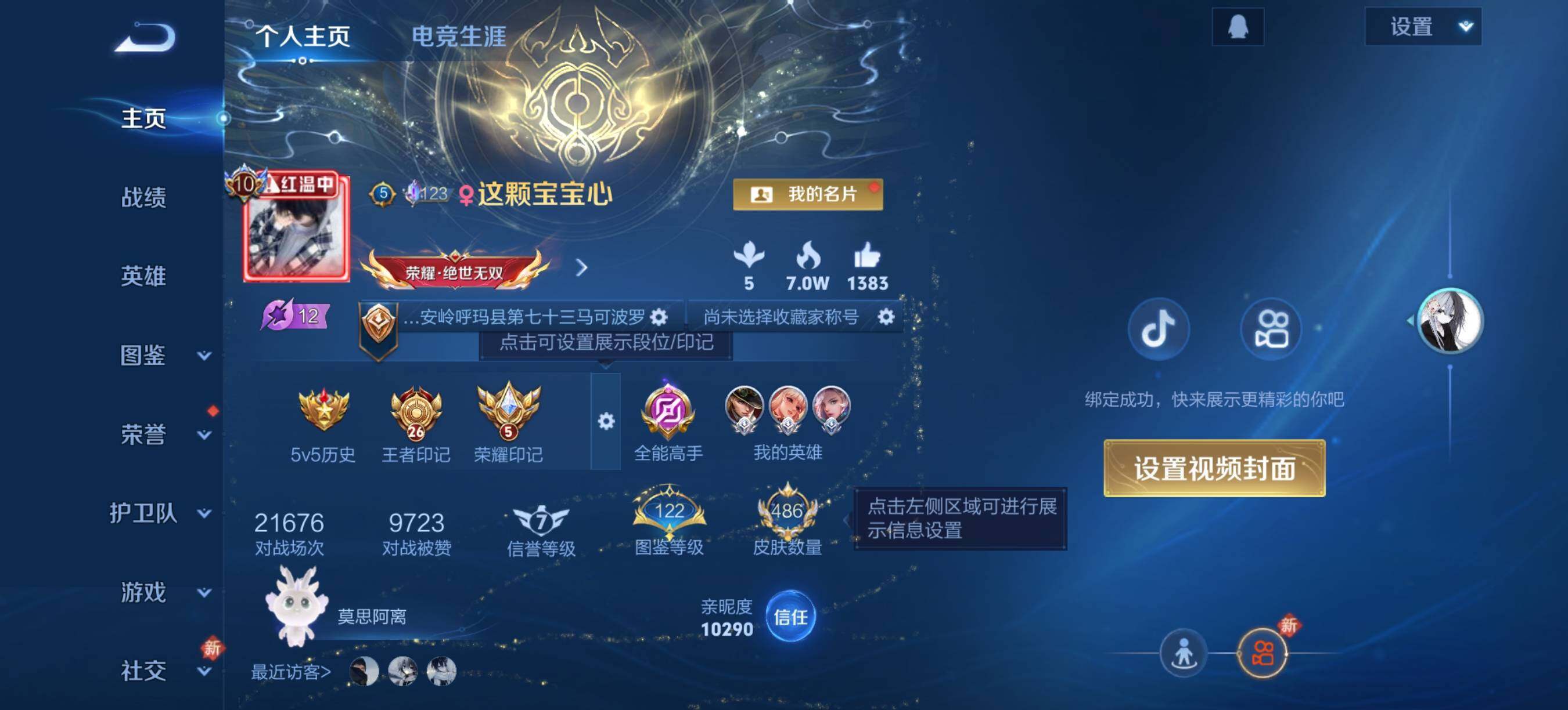 WZQM4285632王者荣耀账号详情图11