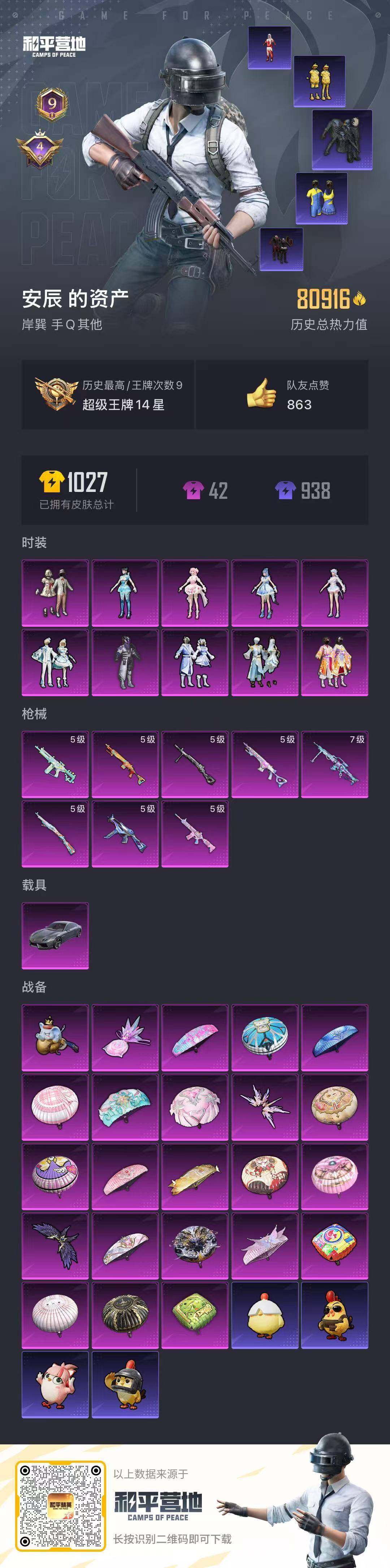 HPQM4148175和平精英账号详情图14 HPQM4148175和平精英账号详情图14