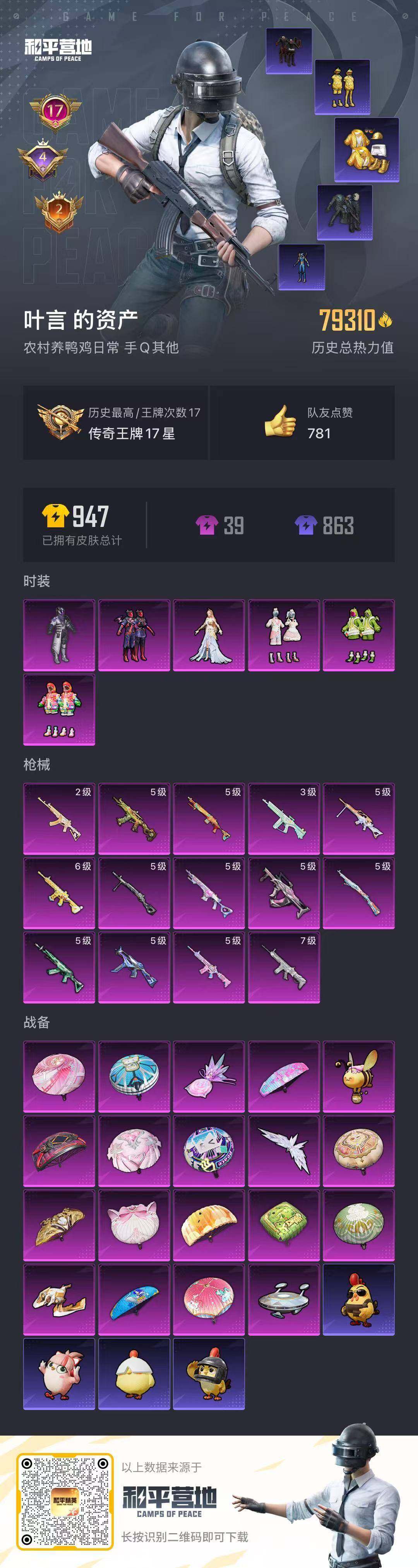 HPQM4148198和平精英账号详情图13