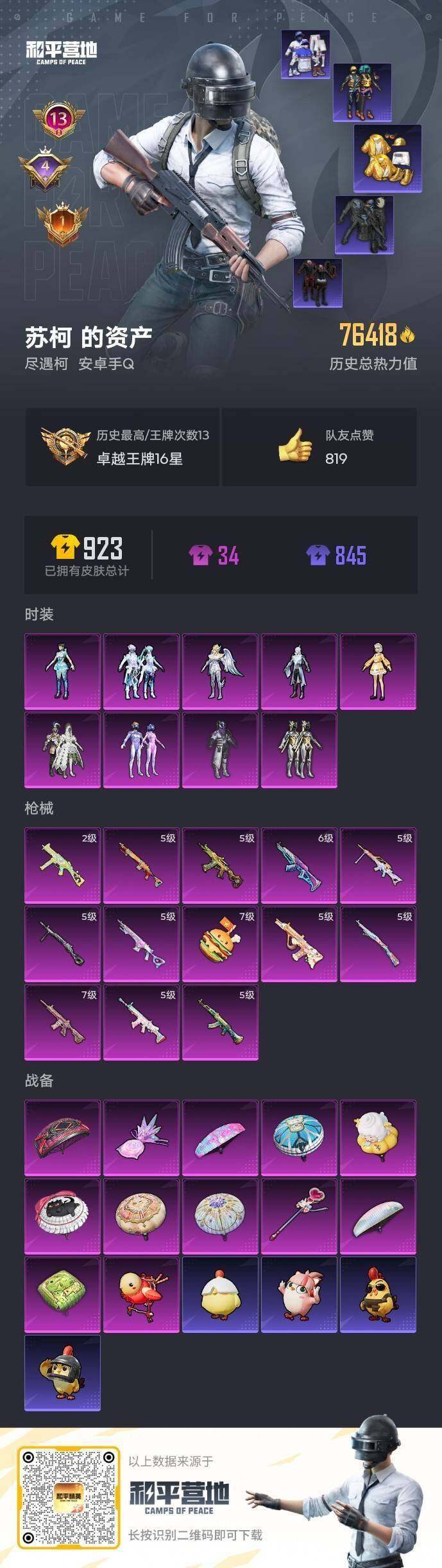 HPQM4148719和平精英账号详情图7