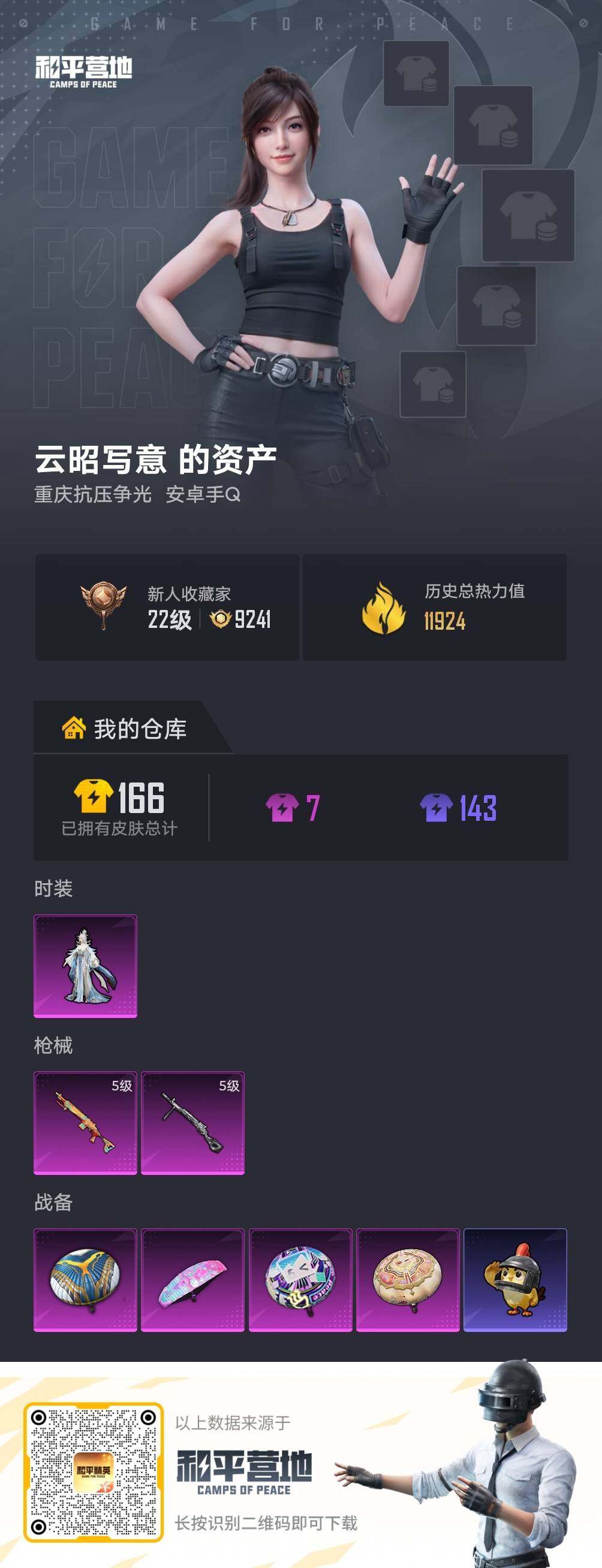 HPLX4153187和平精英账号详情图3