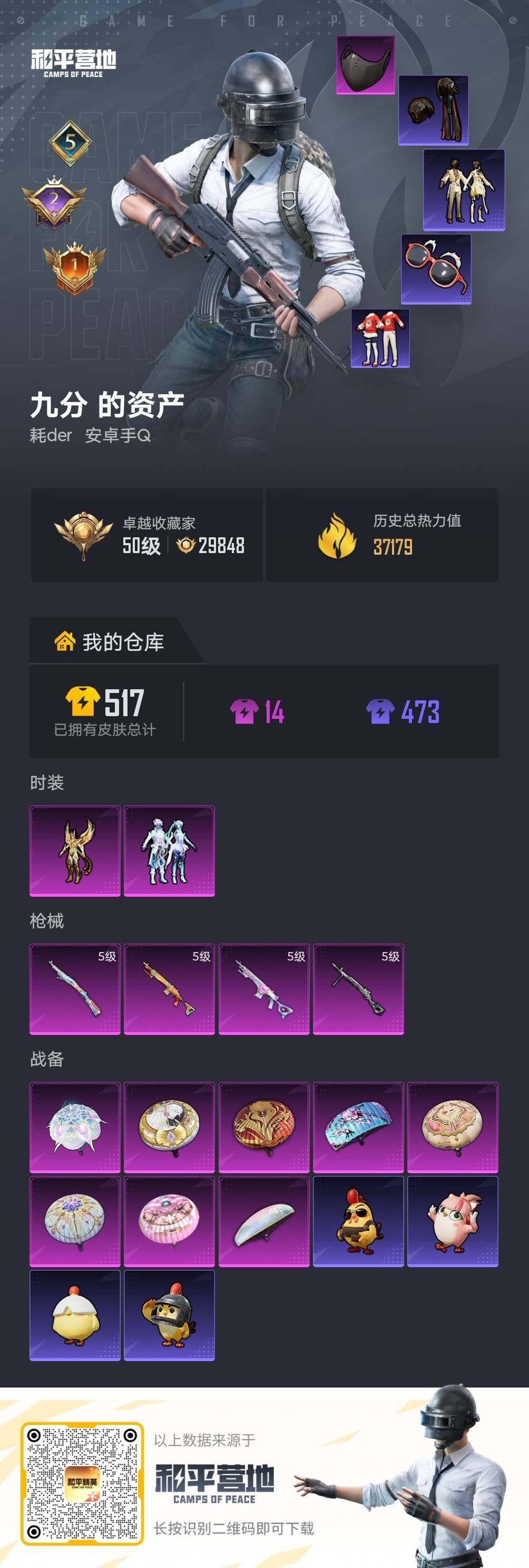 HPLX4151708和平精英账号详情图4 HPLX4151708和平精英账号详情图4