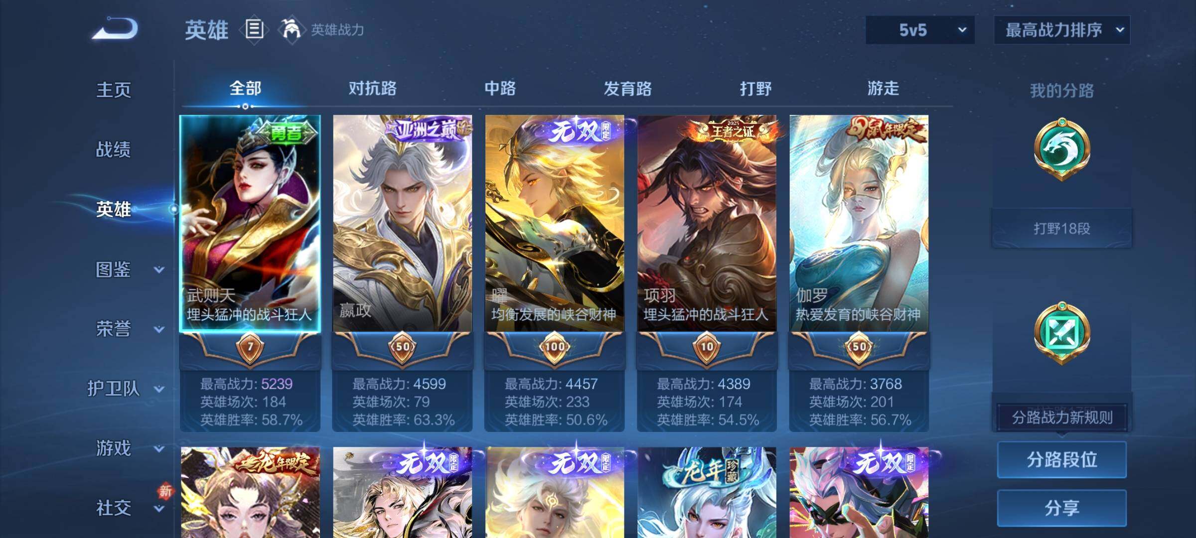 WZCMY4272570王者荣耀账号详情图3