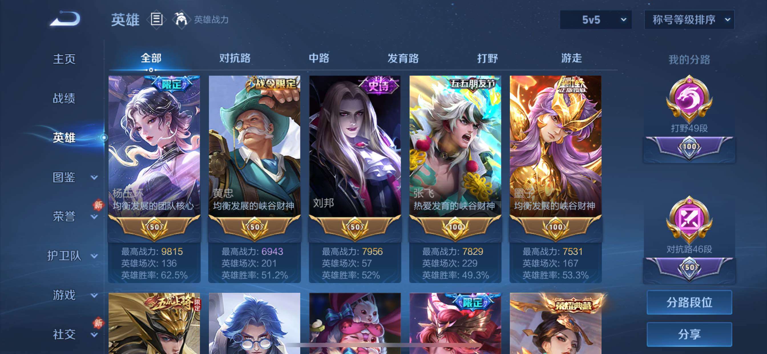 WZQM4294072王者荣耀账号详情图5 WZQM4294072王者荣耀账号详情图5