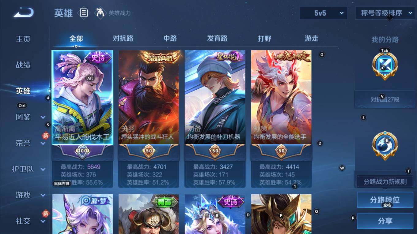 WZQM4270807王者荣耀账号详情图9