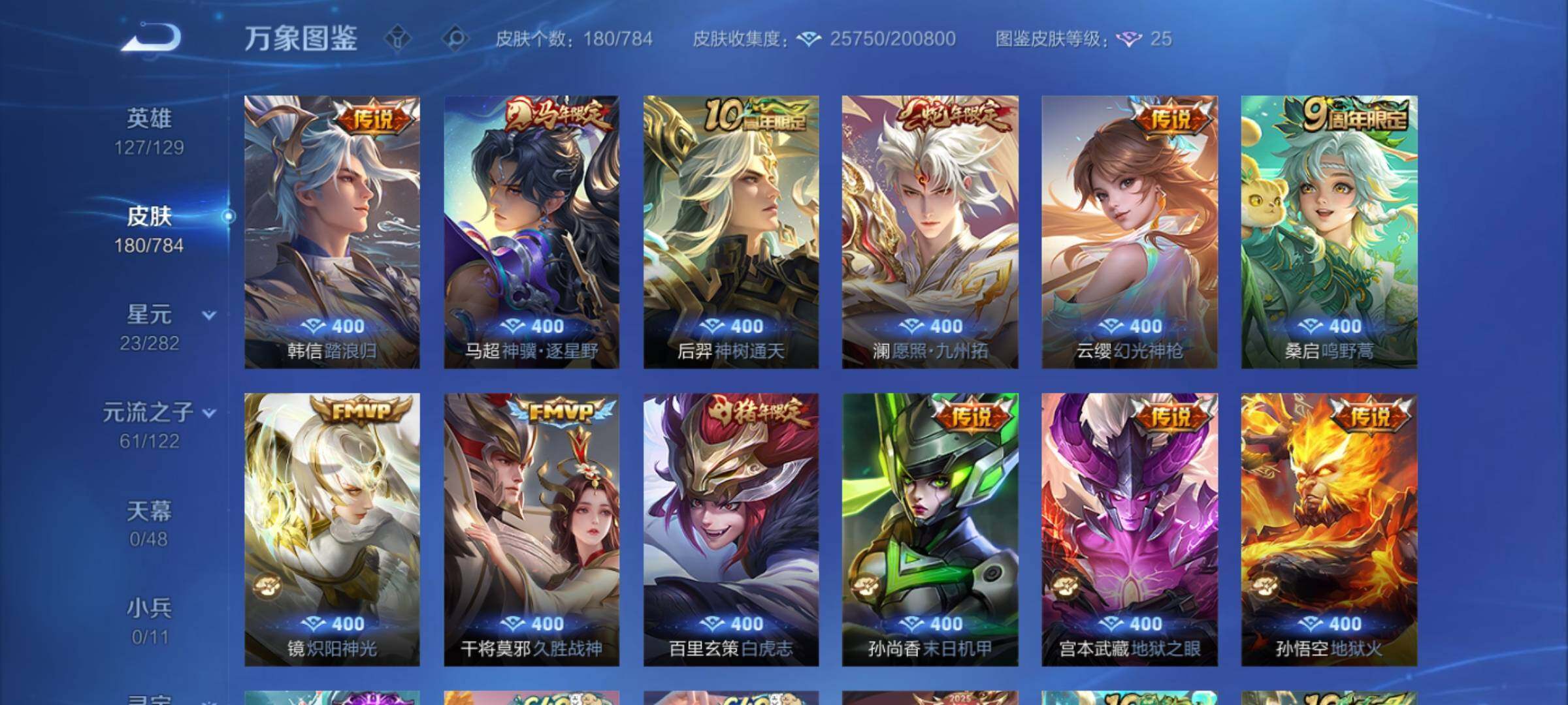 WZLX4271302王者荣耀账号详情图6