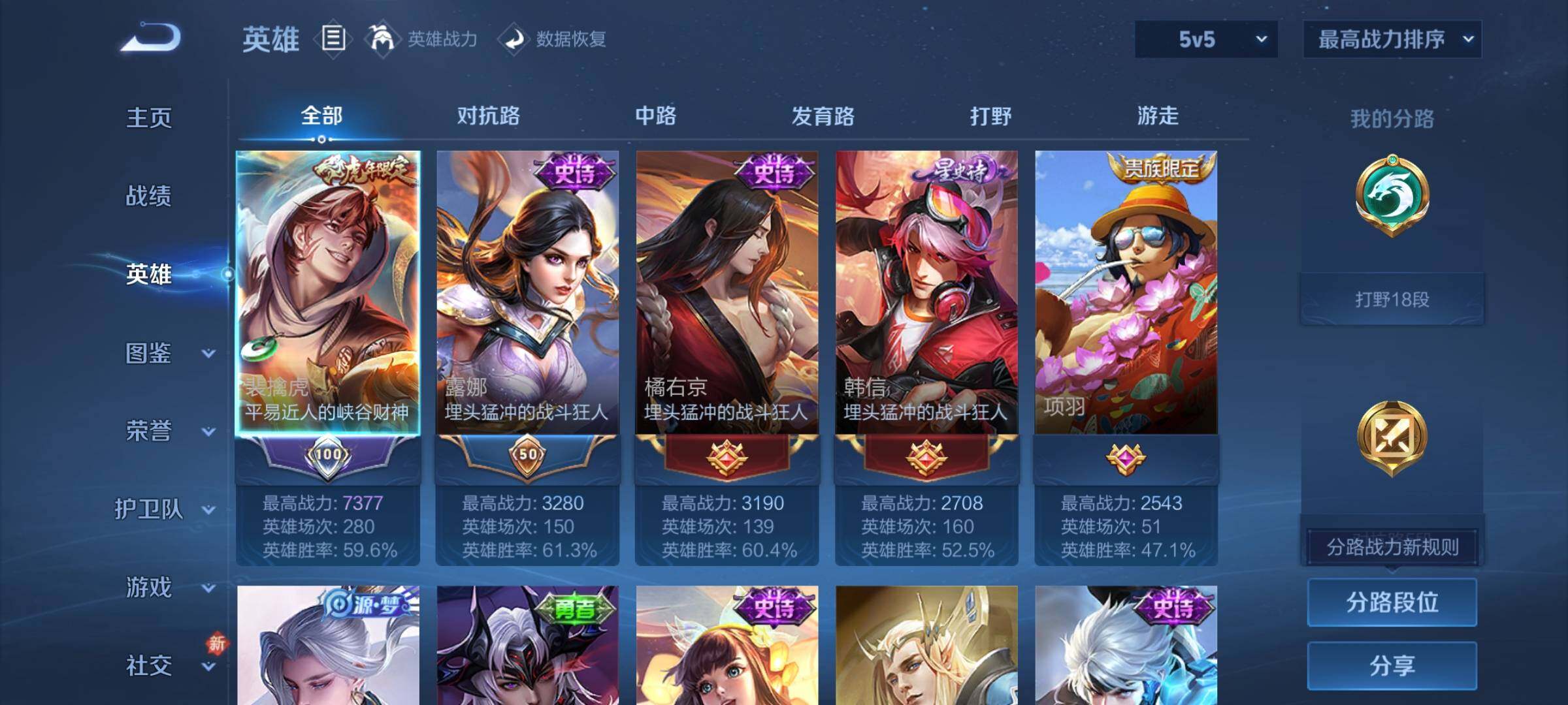 WZCMY4272780王者荣耀账号详情图3