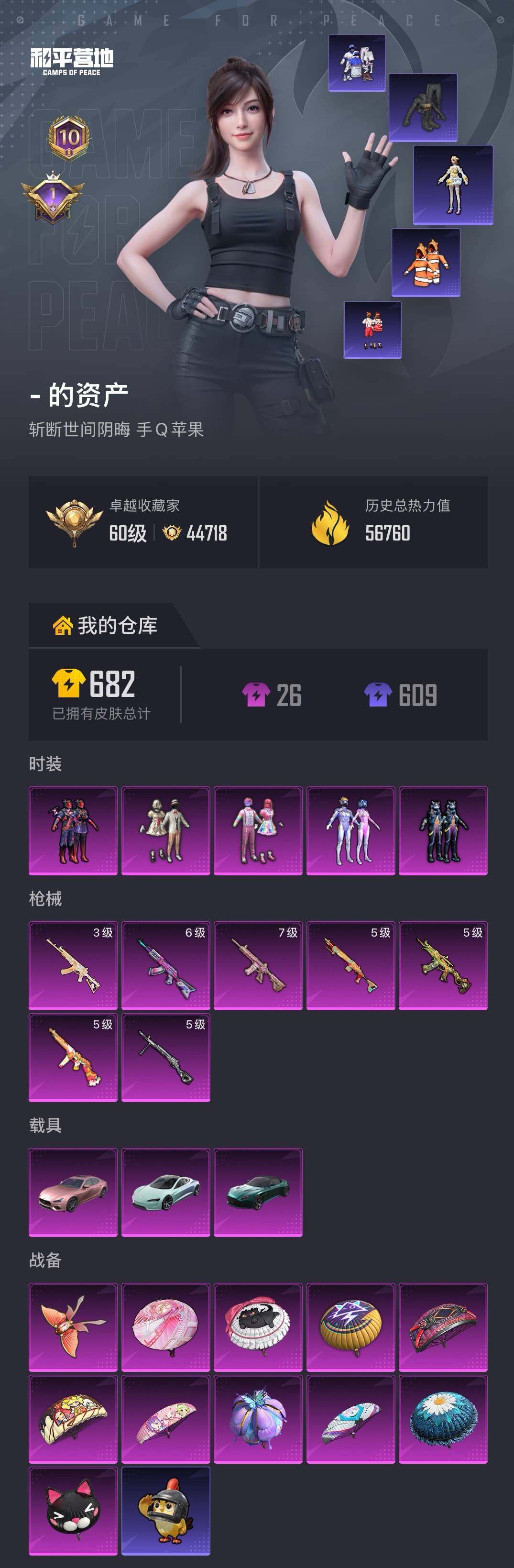 HPQM4149879和平精英账号详情图6