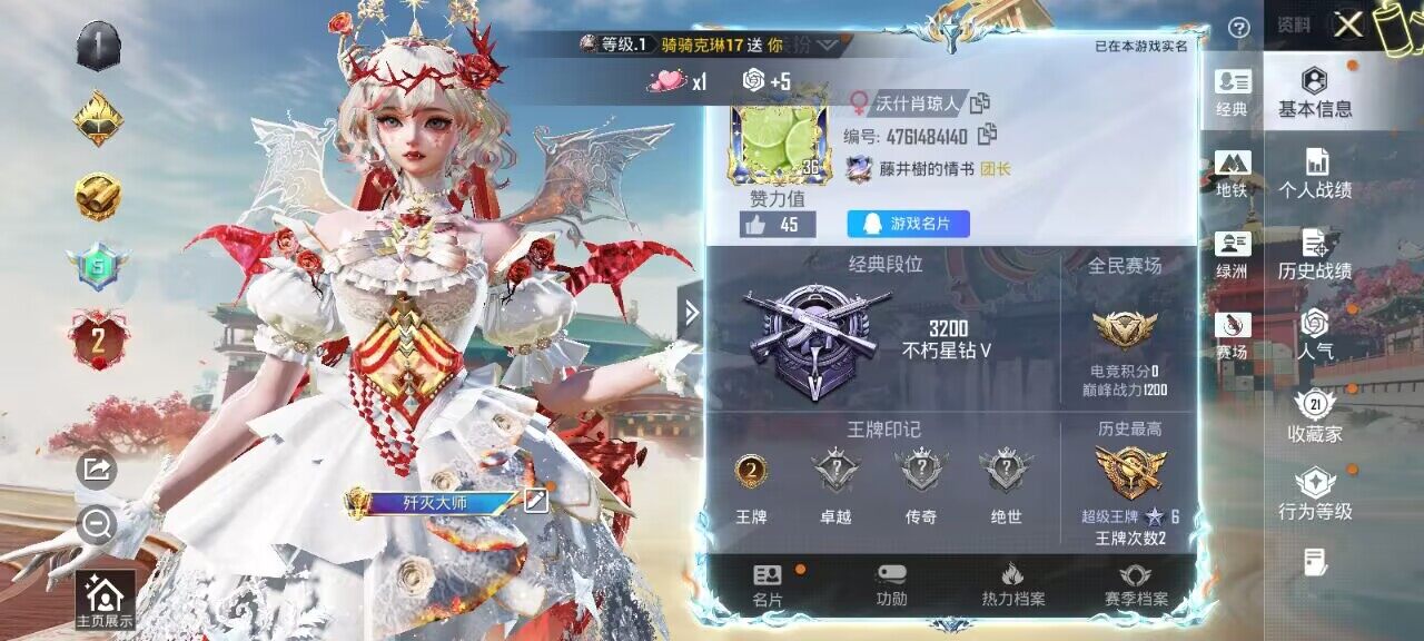 HPQM4161836和平精英账号详情图4