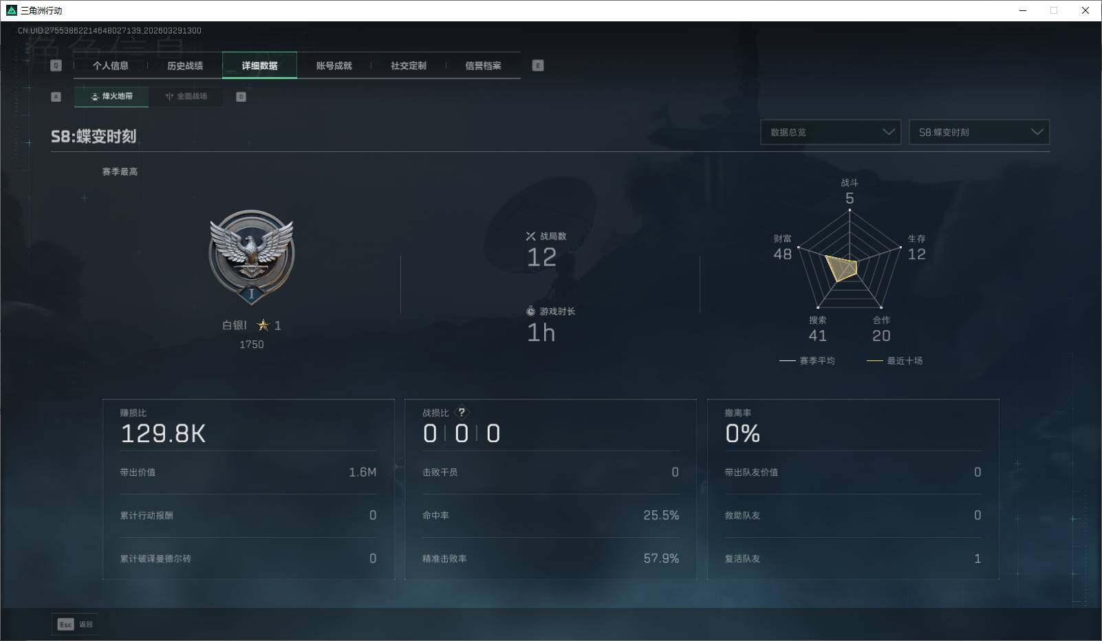 SJZEY483557三角洲行动账号详情图13 SJZEY483557三角洲行动账号详情图13