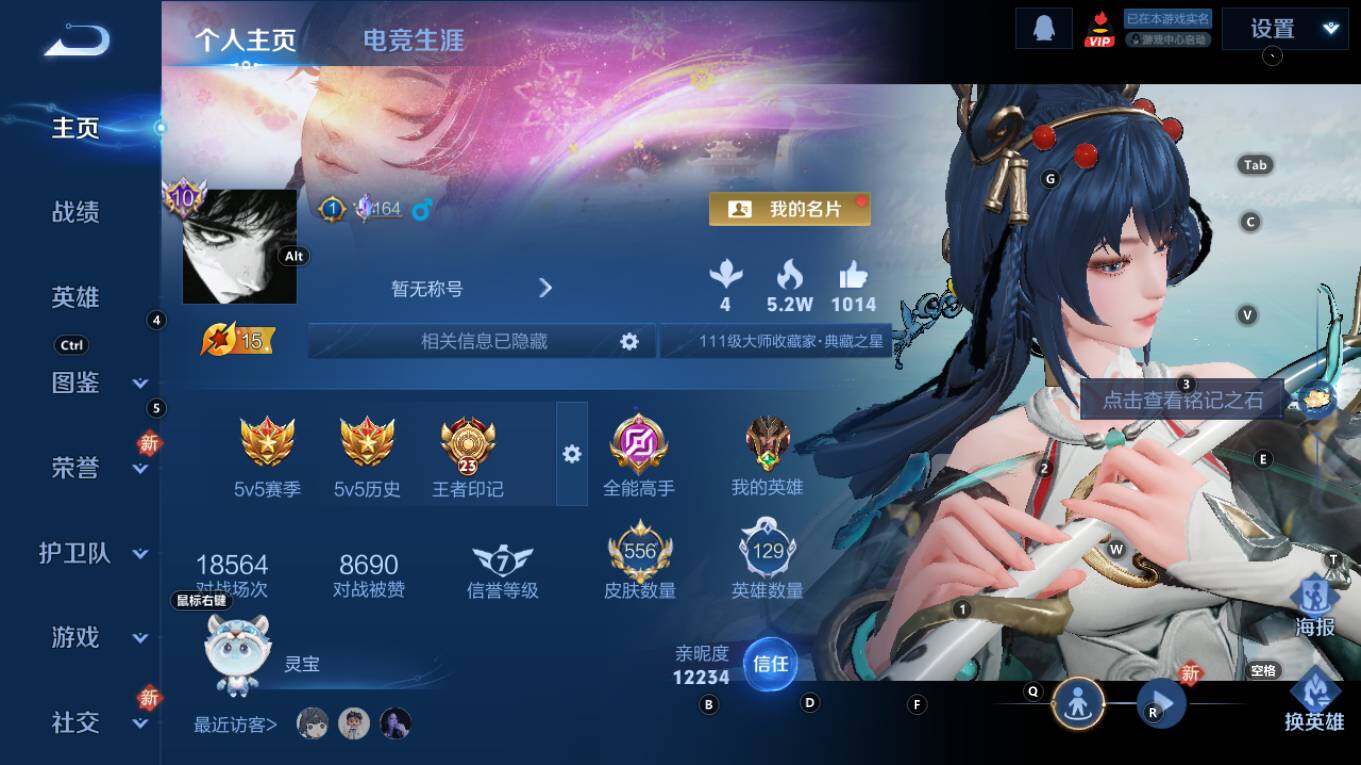 WZQM4270801王者荣耀账号详情图13