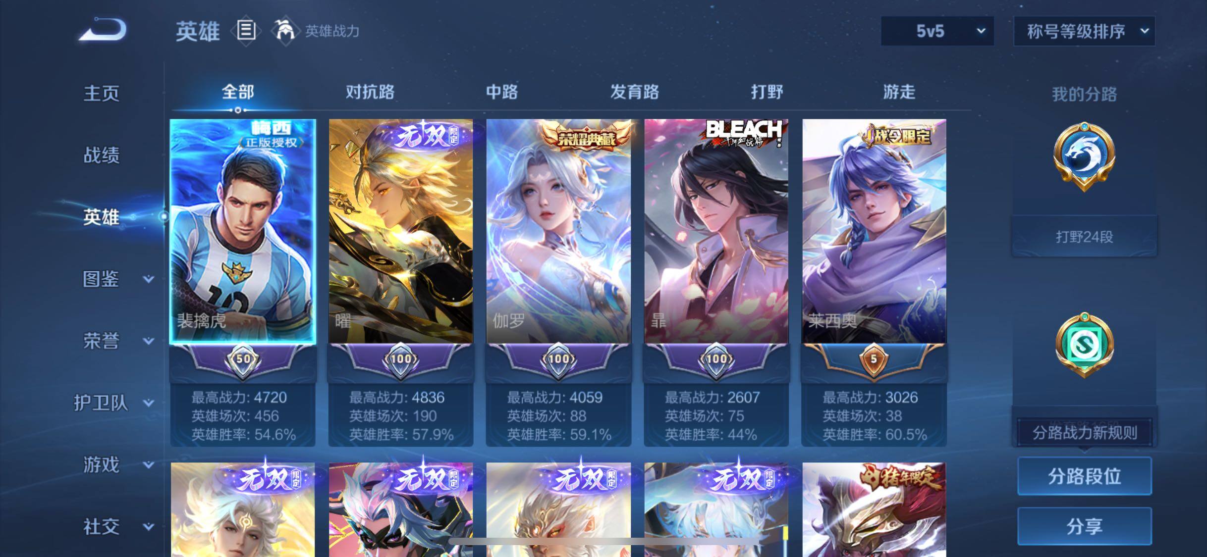 WZLX4273684王者荣耀账号详情图3