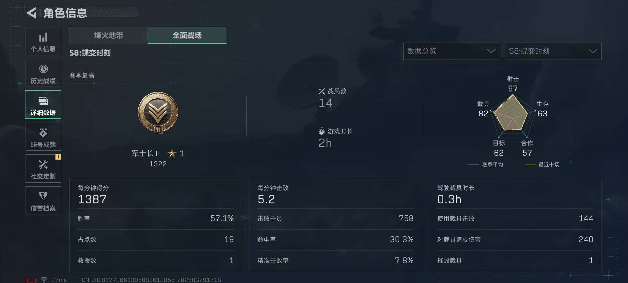 SJZQM484303三角洲行动账号详情图10