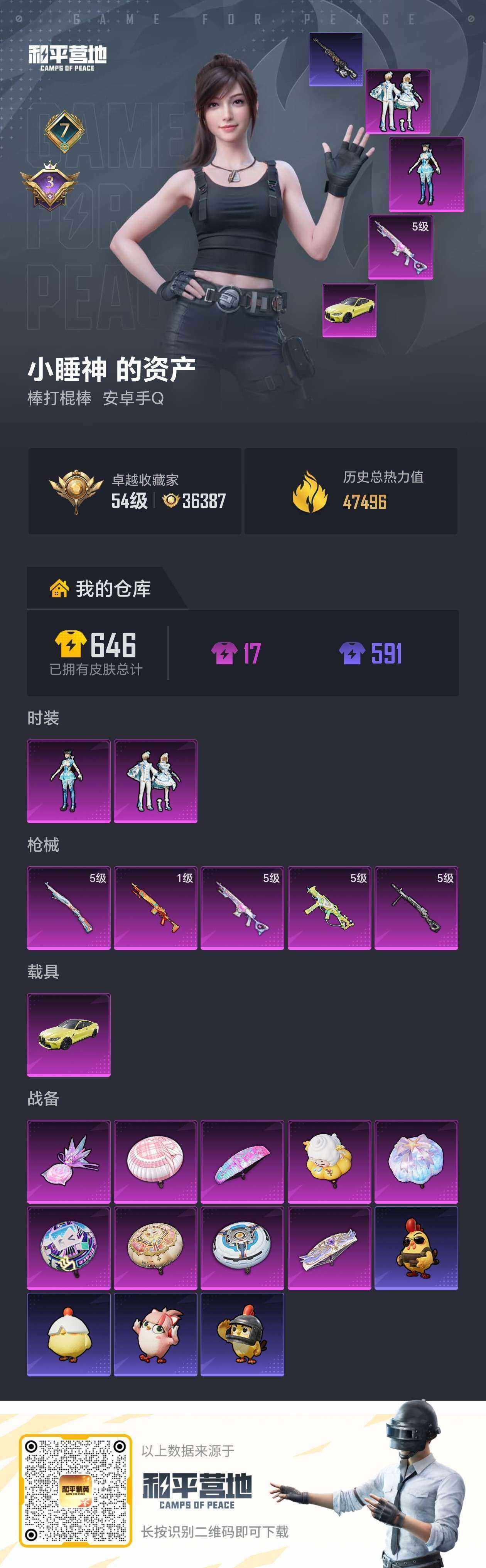 HPLX4151814和平精英账号详情图7