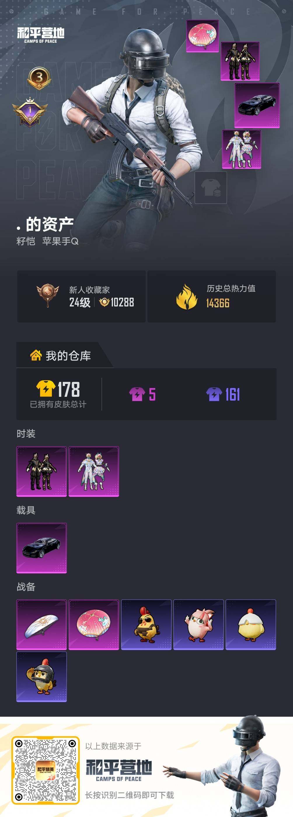 HPLX4154014和平精英账号详情图3 HPLX4154014和平精英账号详情图3