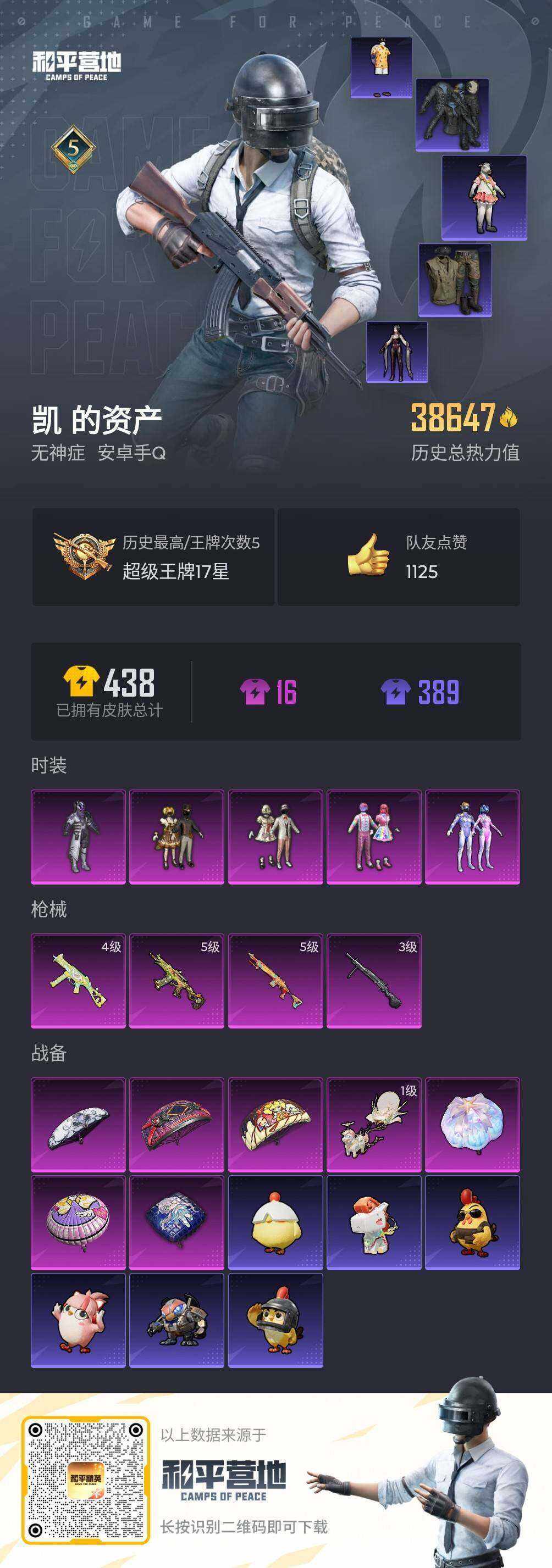 HPQM4150351和平精英账号详情图6