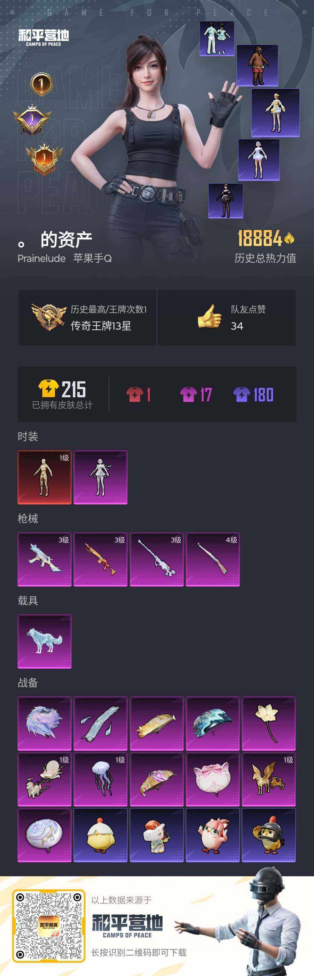 HPQM4150346和平精英账号详情图5