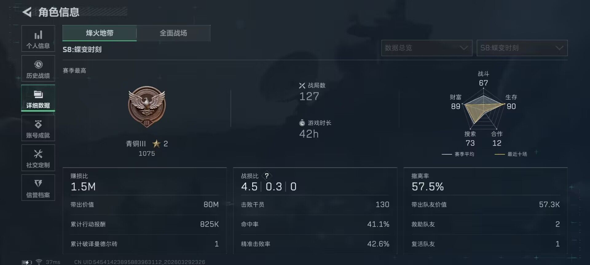 SJZEY484043三角洲行动账号详情图11