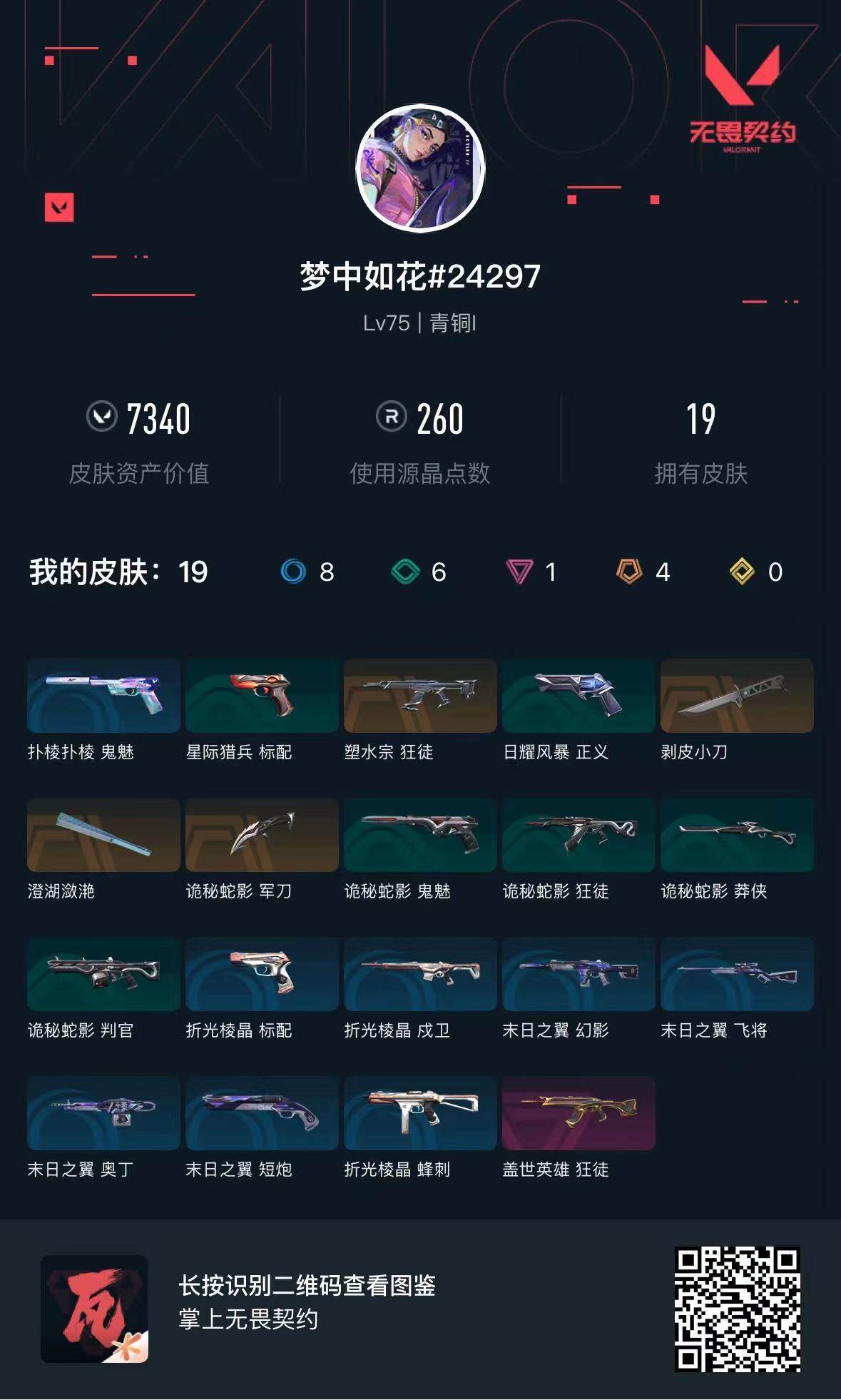 WWQEY425961无畏契约账号详情图2