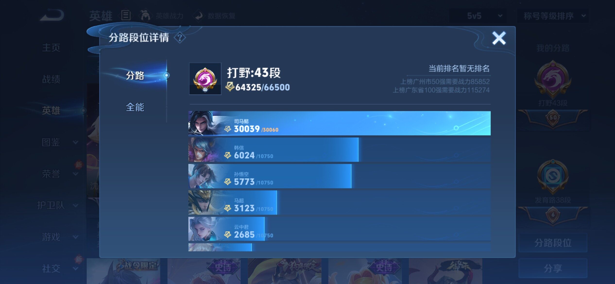 WZCMY4272400王者荣耀账号详情图5