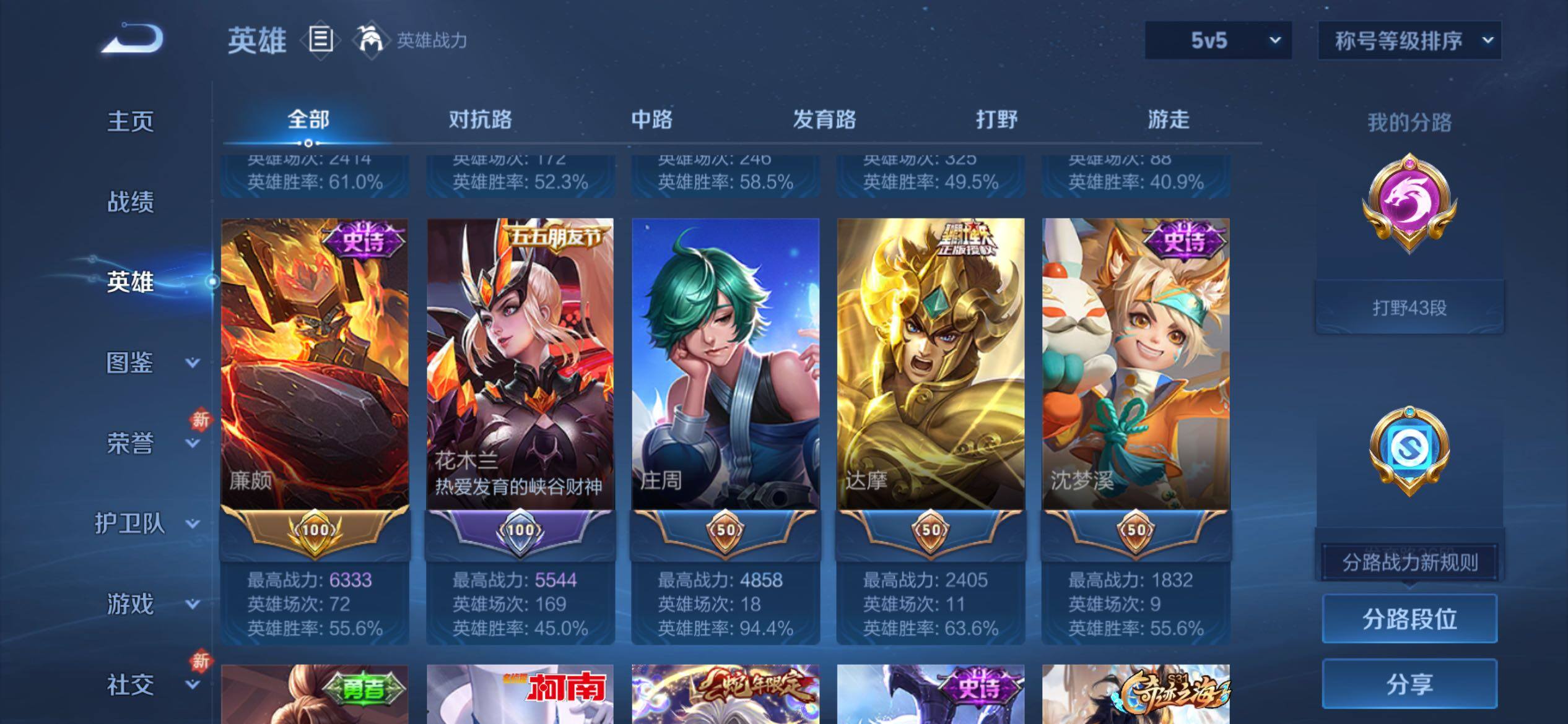 WZCMY4272411王者荣耀账号详情图6