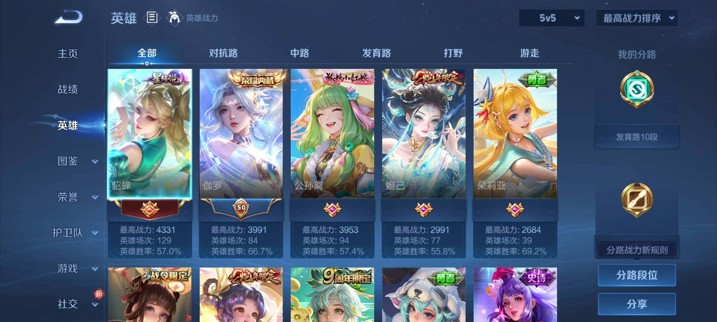 WZCMY4272740王者荣耀账号详情图3