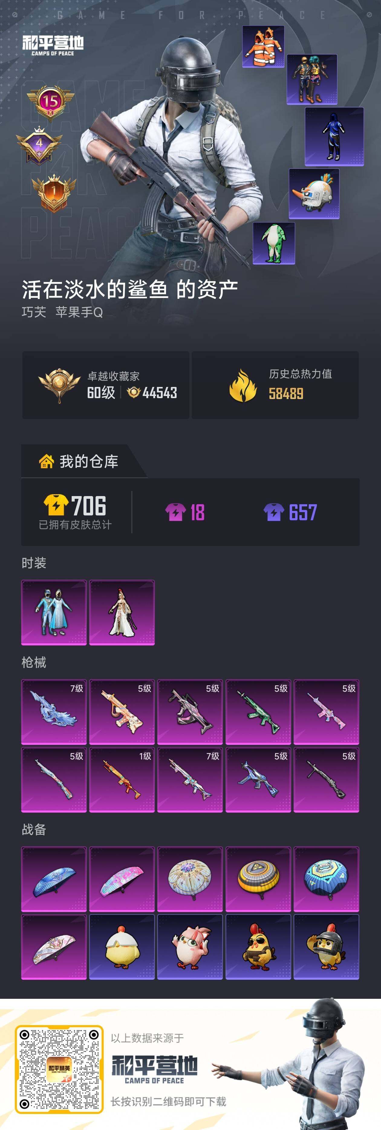 HPQM4152597和平精英账号详情图6