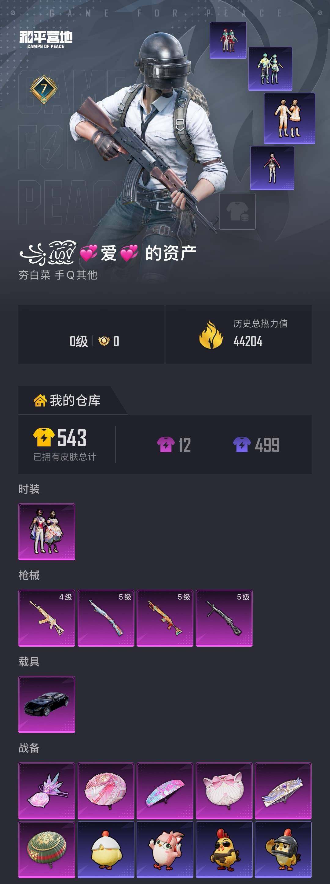 HPQM4151146和平精英账号详情图5 HPQM4151146和平精英账号详情图5