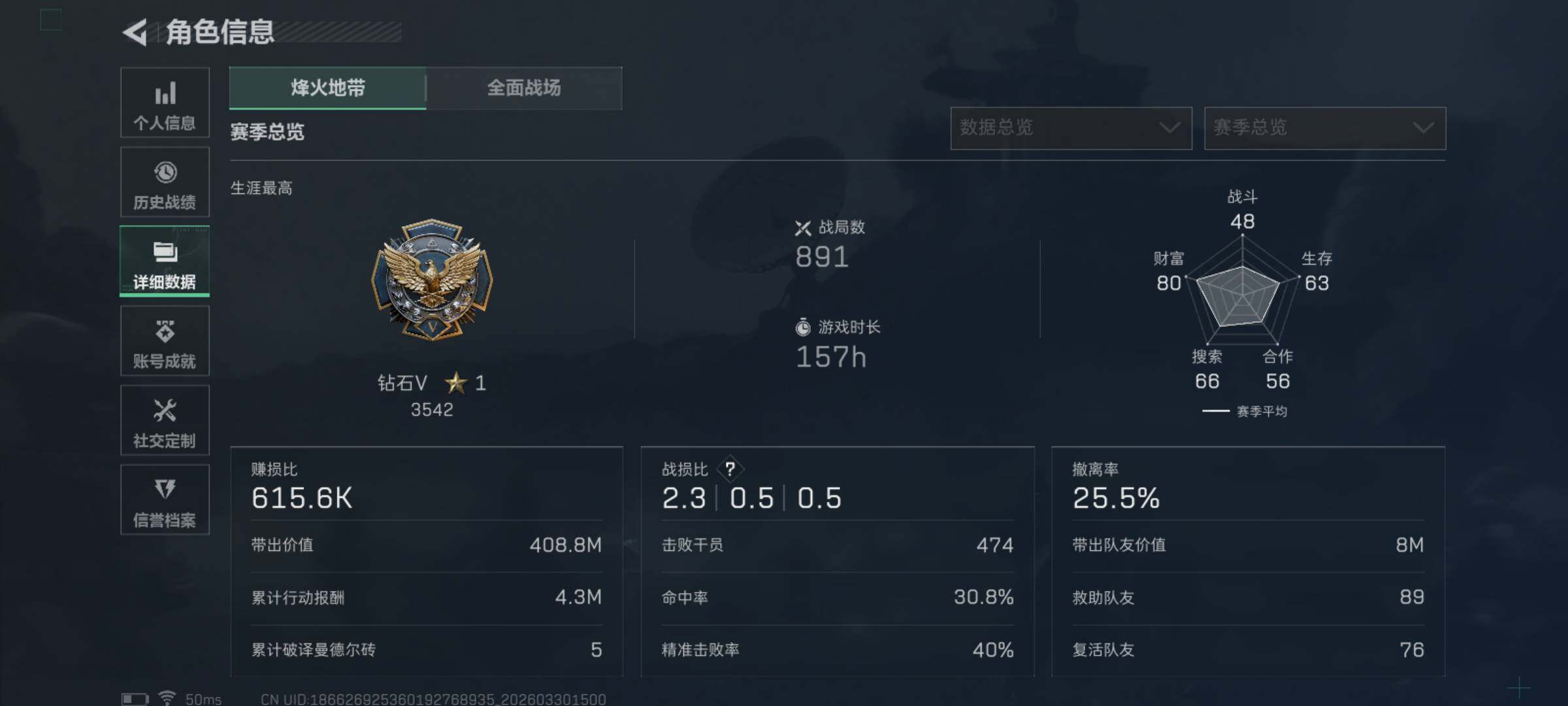 SJZQM484436三角洲行动账号详情图6