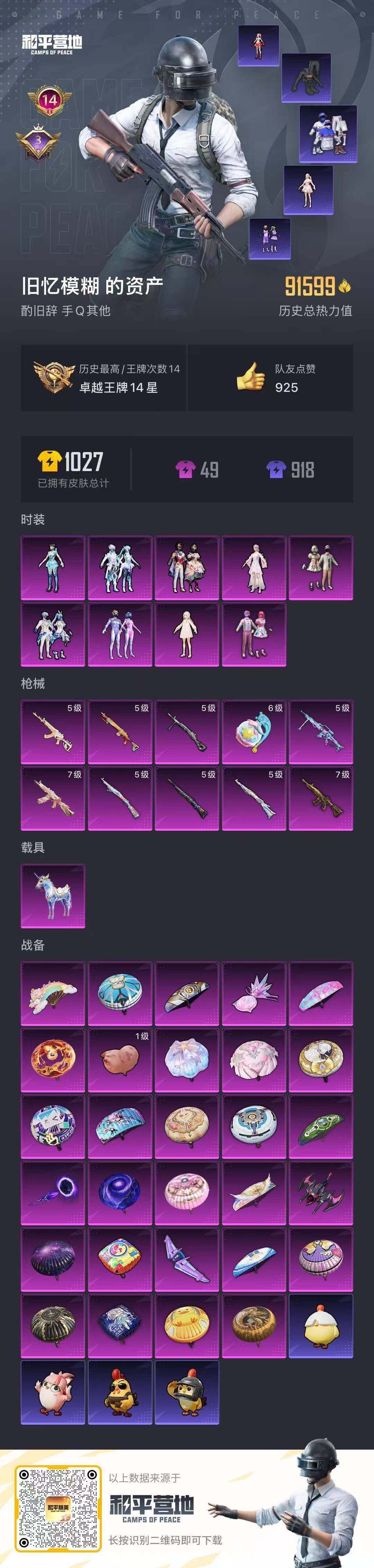 HPQM4151408和平精英账号详情图16