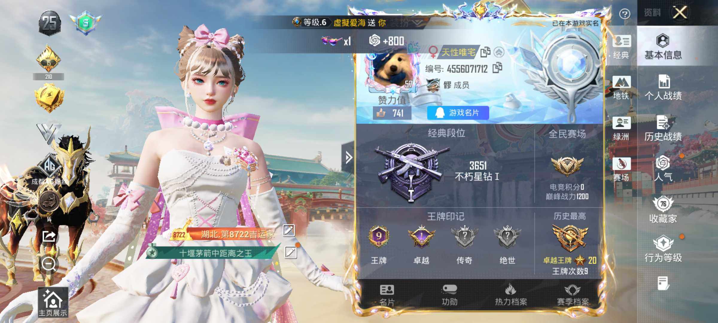 HPLE4154200和平精英账号详情图7