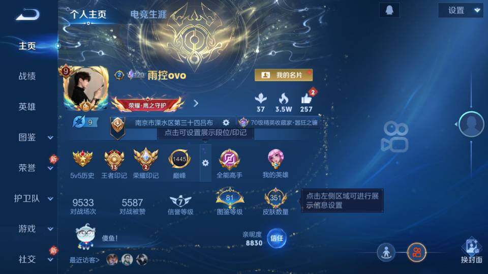 WZQM4270773王者荣耀账号详情图10 WZQM4270773王者荣耀账号详情图10