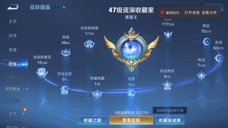 WZQM4270768王者荣耀账号详情图11 WZQM4270768王者荣耀账号详情图11