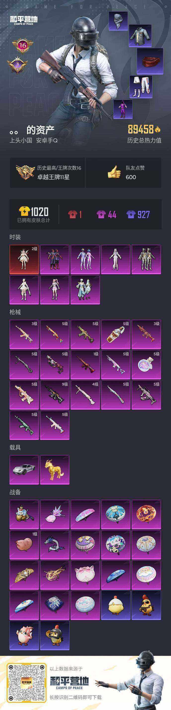 HPQM4151672和平精英账号详情图7 HPQM4151672和平精英账号详情图7