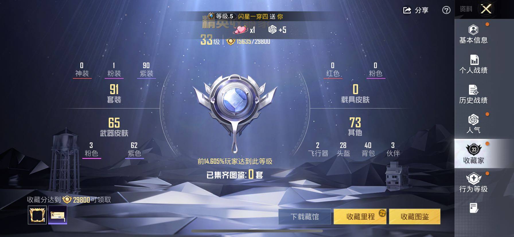 HPLE4154811和平精英账号详情图6