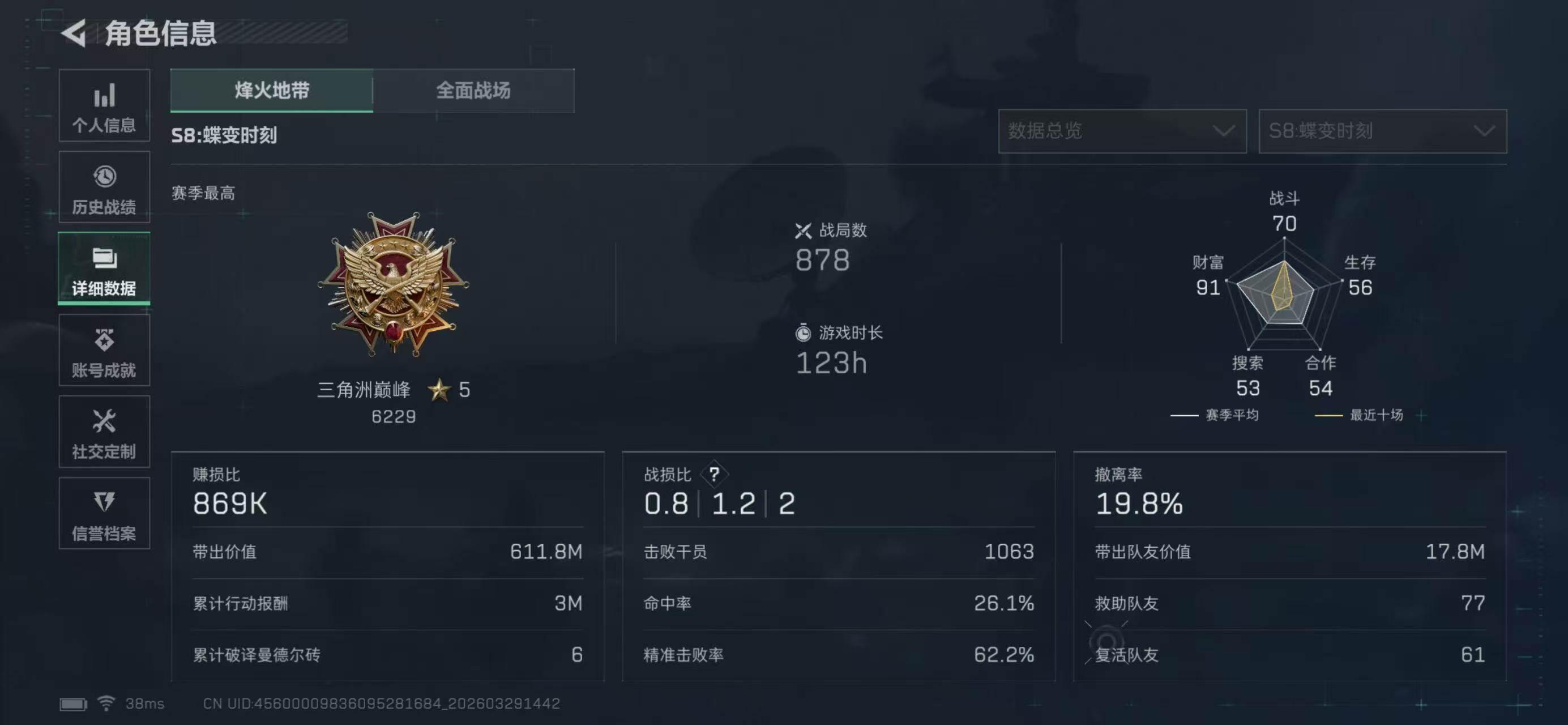 SJZQM484790三角洲行动账号详情图4 SJZQM484790三角洲行动账号详情图4