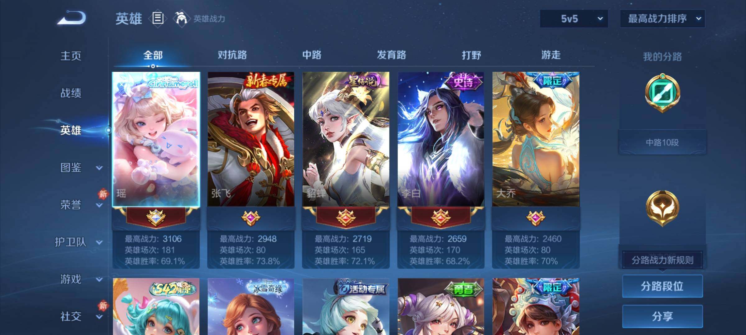 WZCMY4275974王者荣耀账号详情图3