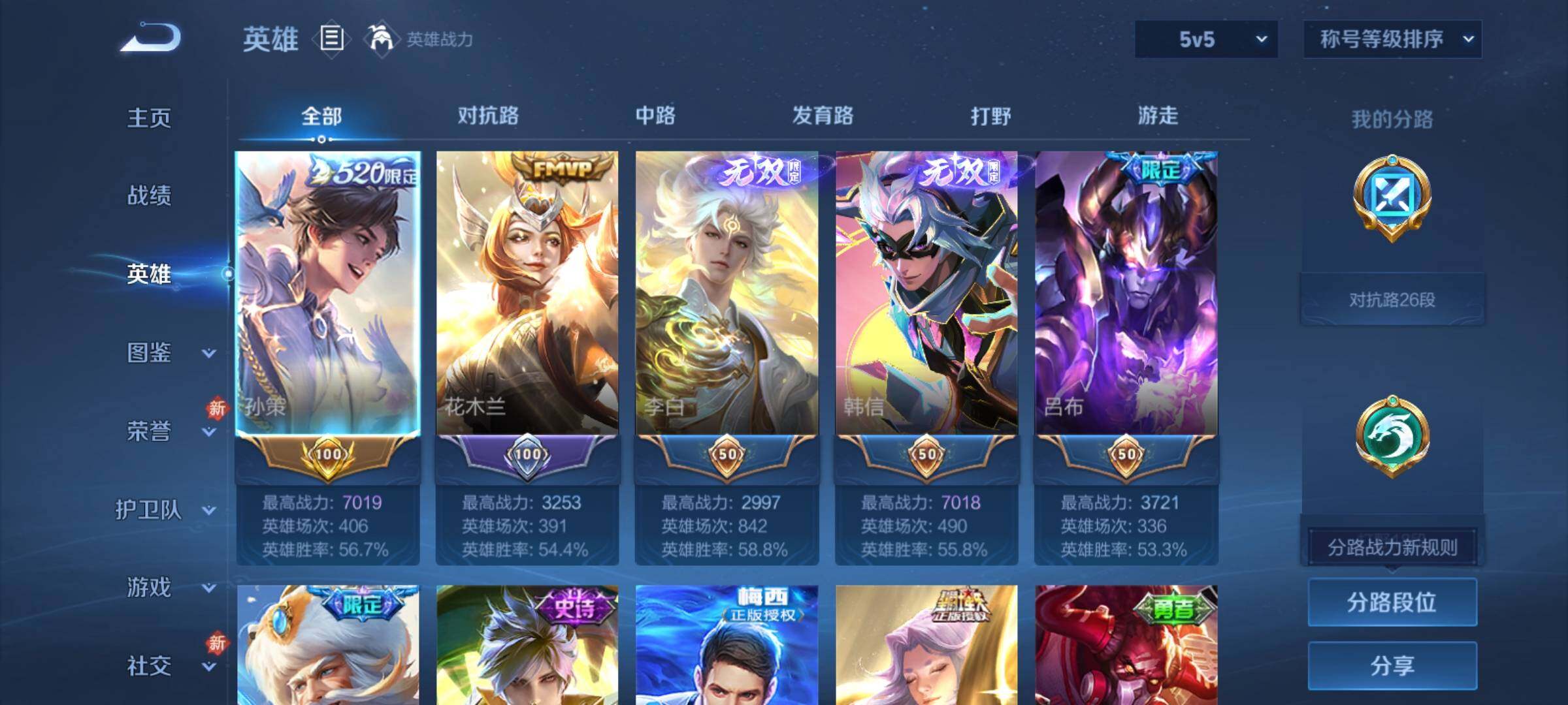 WZCMY4275874王者荣耀账号详情图4