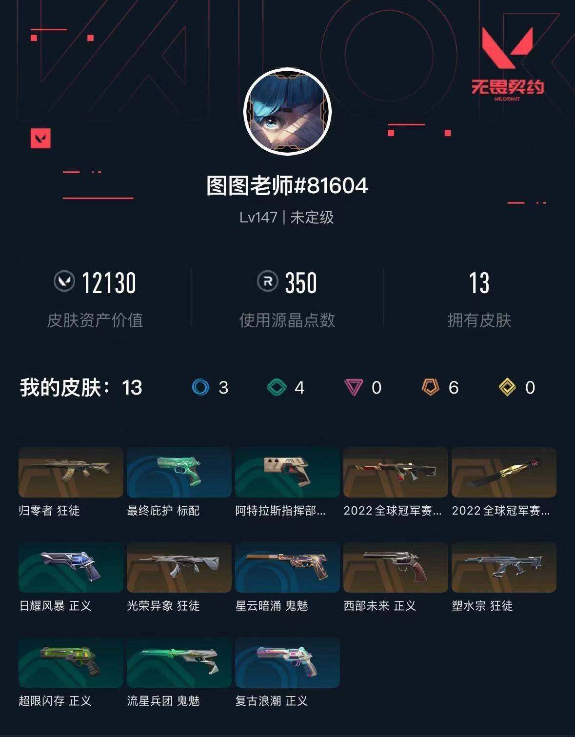 WWQXL426278无畏契约账号详情图4 WWQXL426278无畏契约账号详情图4