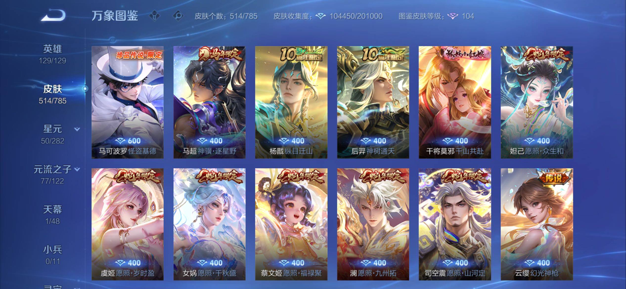 WZCMY4276092王者荣耀账号详情图11