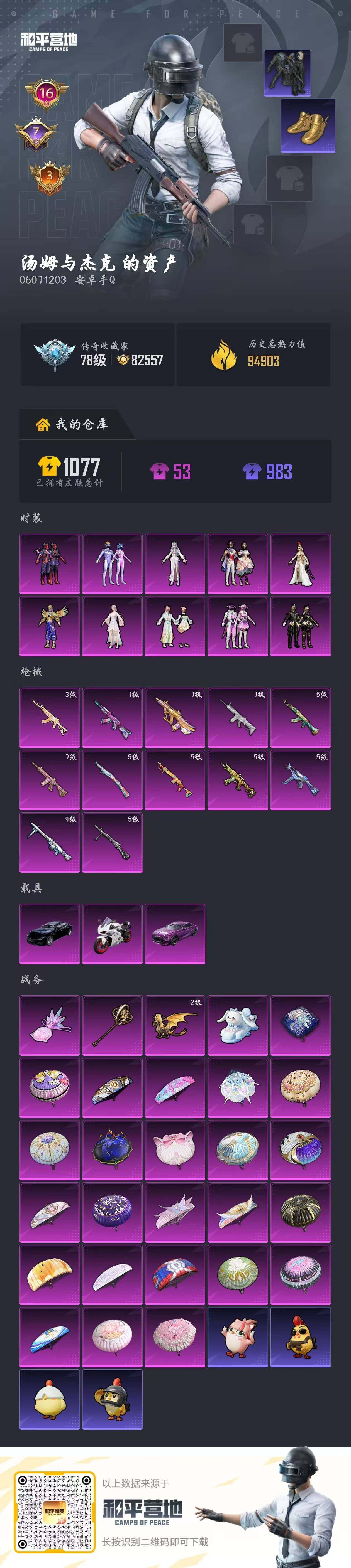 HPQM4153495和平精英账号详情图7