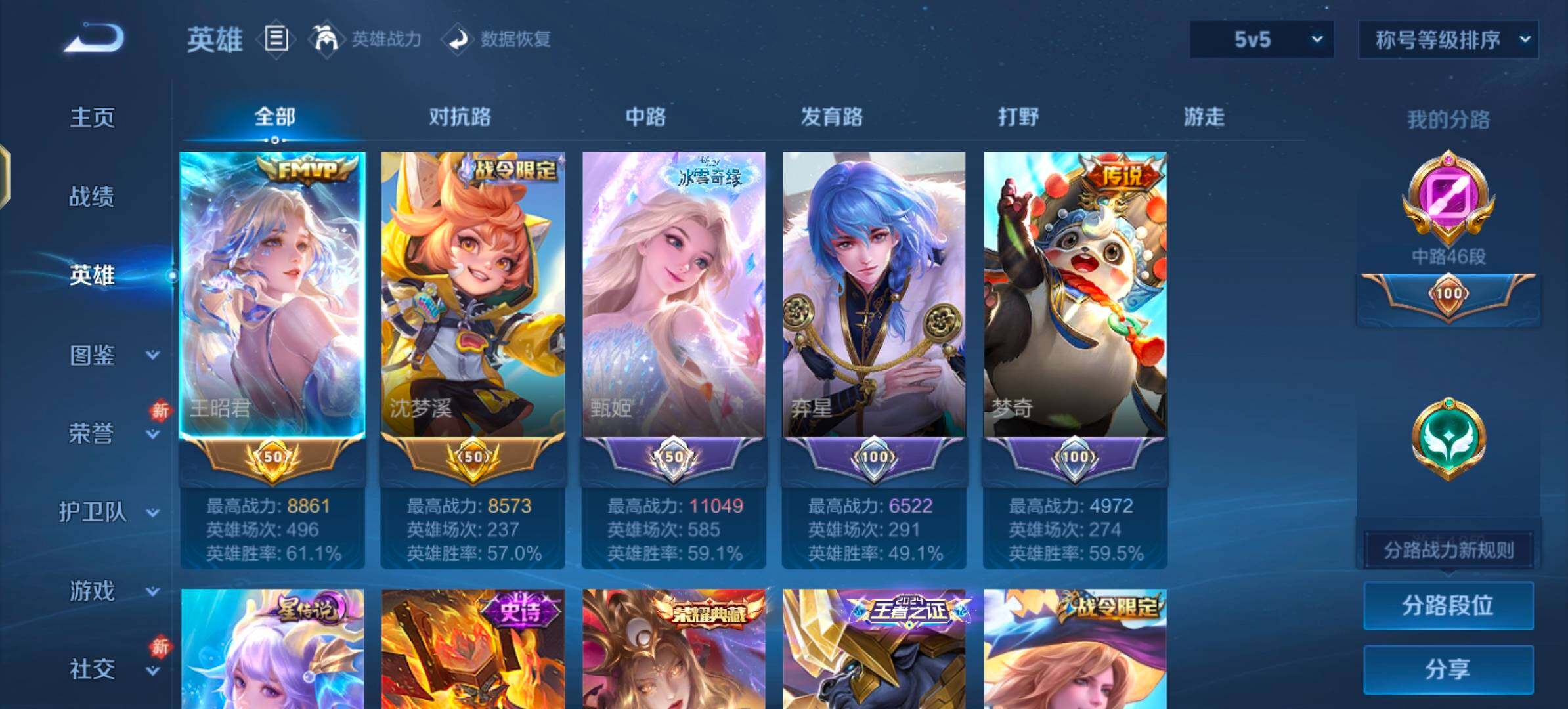 WZLX4274196王者荣耀账号详情图3