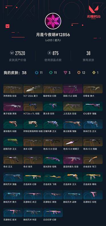 WWQXL426364无畏契约账号详情图5