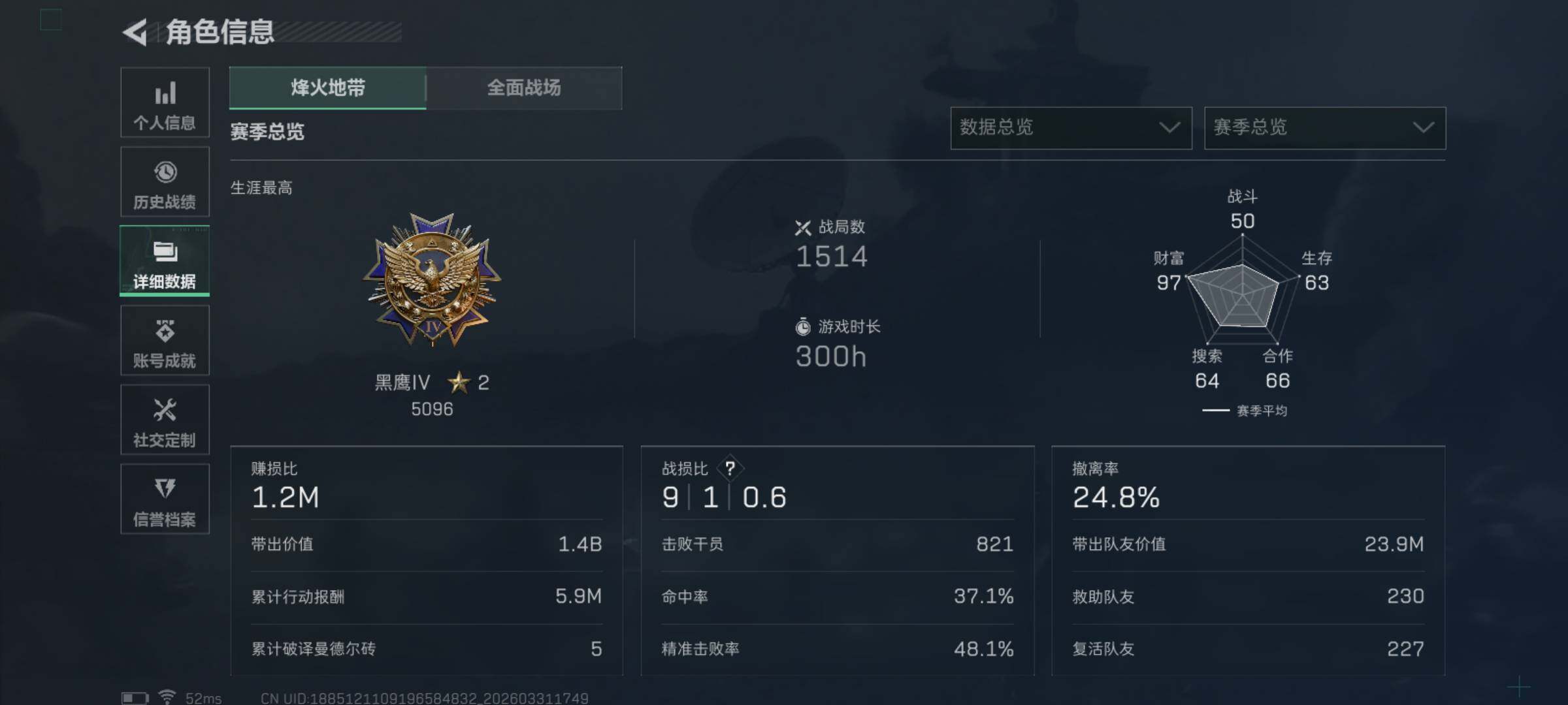 SJZQM485478三角洲行动账号详情图5 SJZQM485478三角洲行动账号详情图5