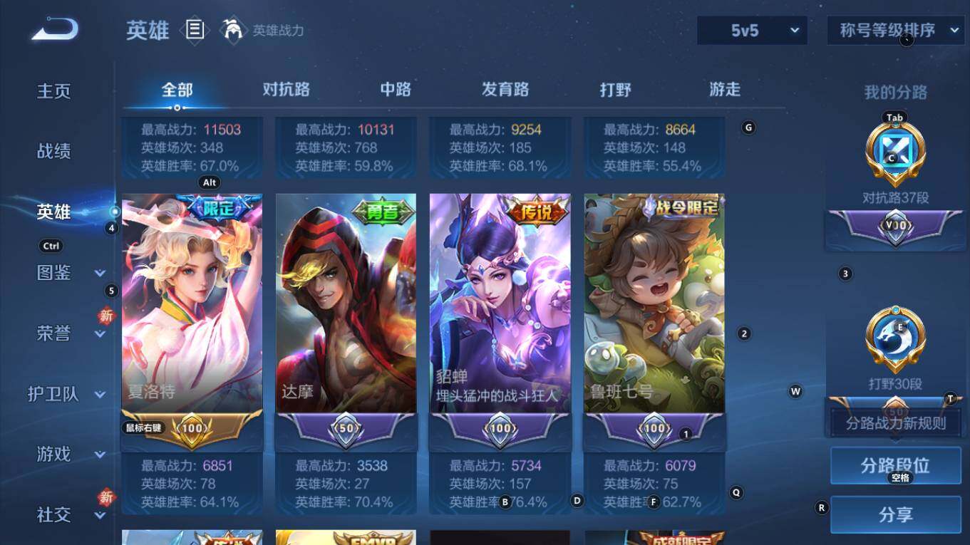 WZQM4280401王者荣耀账号详情图6