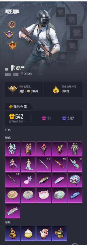 HPQM4154864和平精英账号详情图5