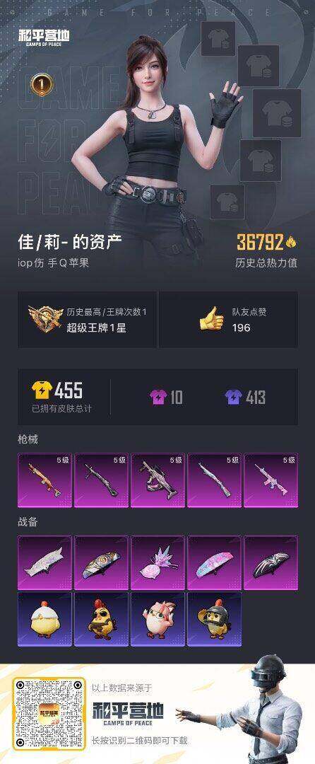 HPQM4154882和平精英账号详情图5